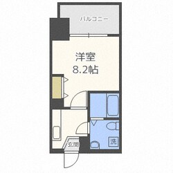 リヴィアス難波ルーチェの物件間取画像